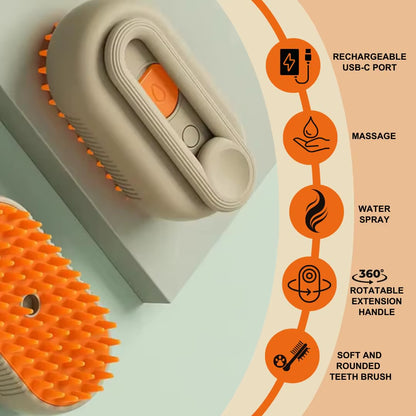 Cepillo eléctrico 3 en 1 para perros y gatos - Serale