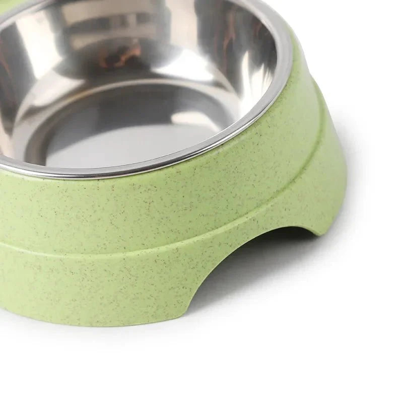 Comedero doble de acero inoxidable para mascotas - Serale