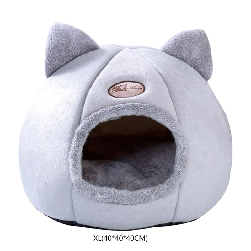 Cama cueva cálida para gatos y perros pequeños - Serale