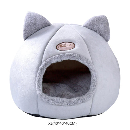 Cama cueva cálida para gatos y perros pequeños - Serale